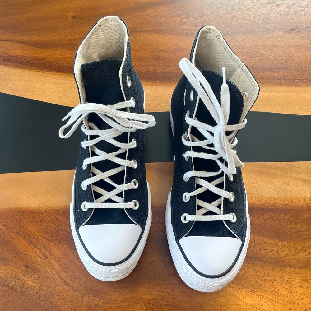 Chuck Taylor All Star Lift Platform - Black - size 8